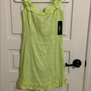 Lulus light green dress!!